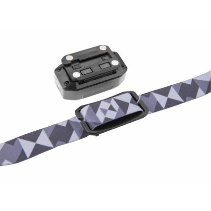 Extol - LED Rechargeable headlamp with sensor LED/1000 mAh/3,7V/3xAAA IPX4