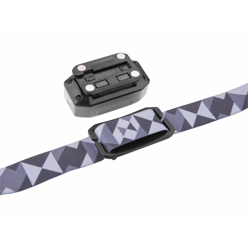 Extol - LED Rechargeable headlamp with sensor LED/1000 mAh/3,7V/3xAAA IPX4