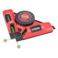 Extol Premium - 90° Laser Square with Electric Suction-Cup Module 5V/1000 mAh