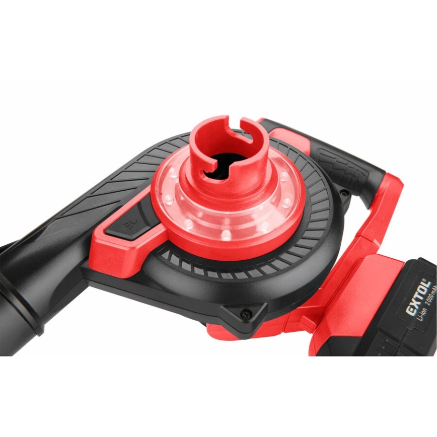 Extol Premium - Cordless blower 2in1 2000 mAh 20V