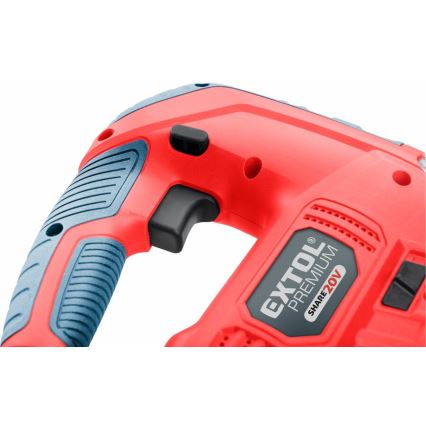 Extol Premium - Cordless jig saw with LED lighting 2000 mAh 20V