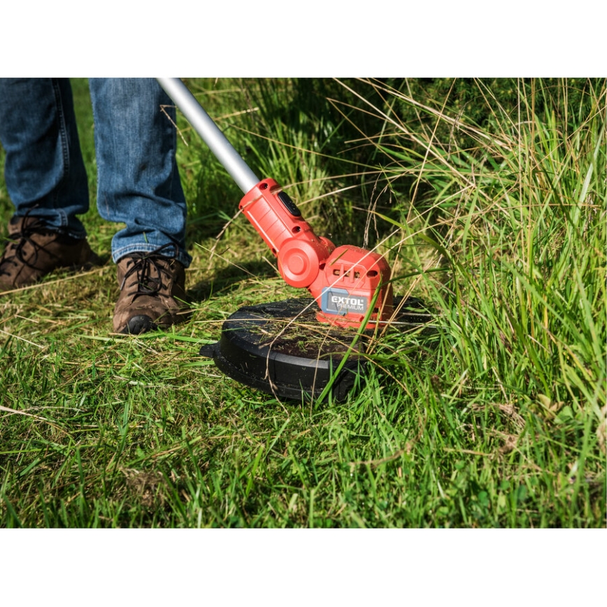Extol Premium - Cordless string trimmer 2000 mAh/20V