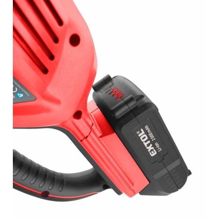 Extol Premium - Cordless vacuum cleaner 2000 mAh 20V