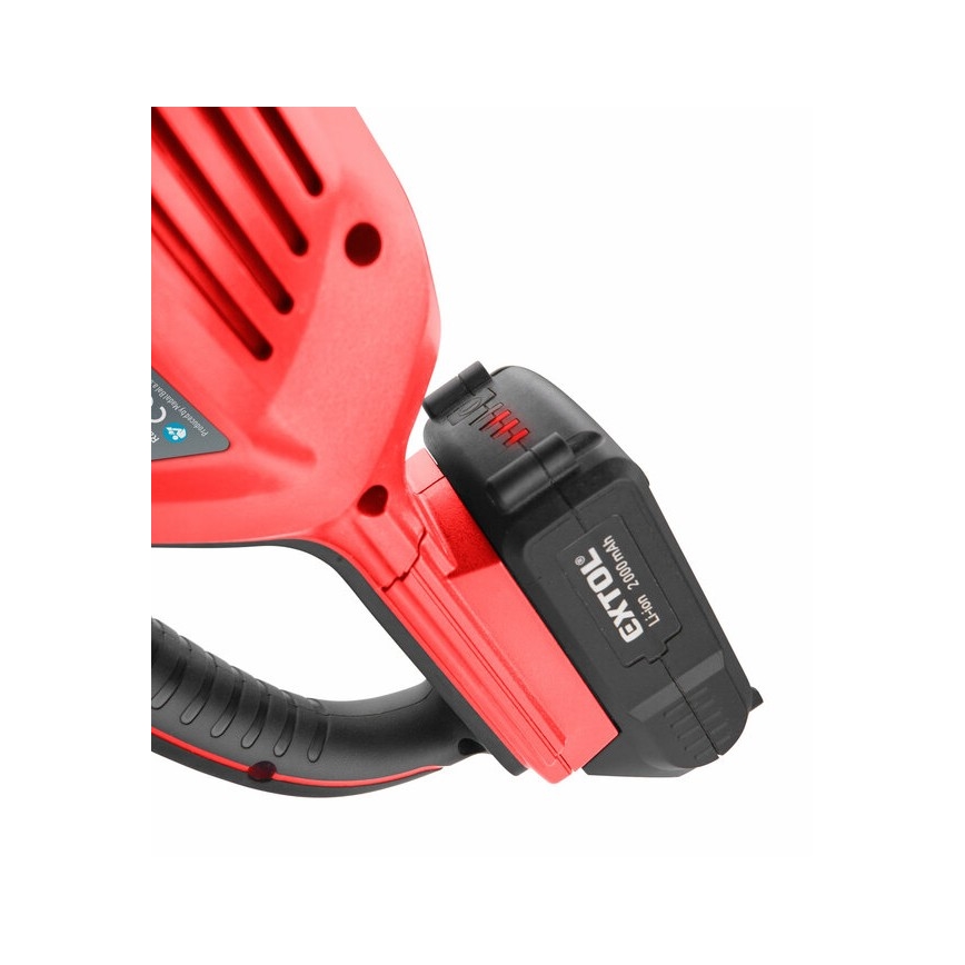 Extol Premium - Cordless vacuum cleaner 2000 mAh 20V