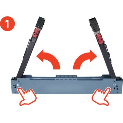 Extol Premium - Folding Construction Sawhorse