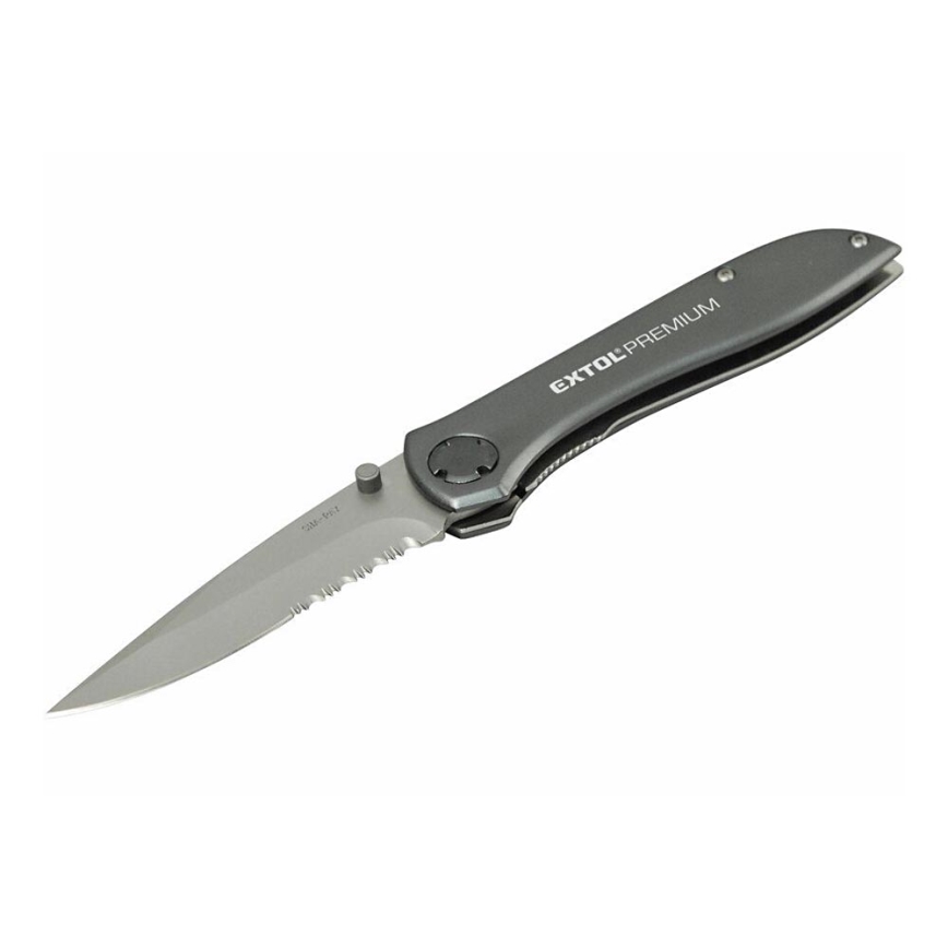 Extol Premium - Folding knife 205 mm stainless steel