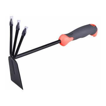 Extol Premium - Garden hoe with three-pronged cultivator 31 cm