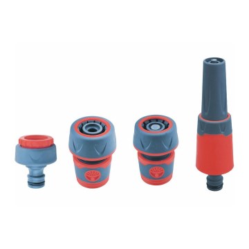 Extol Premium - Hose set 4 pcs for 1/2" hose