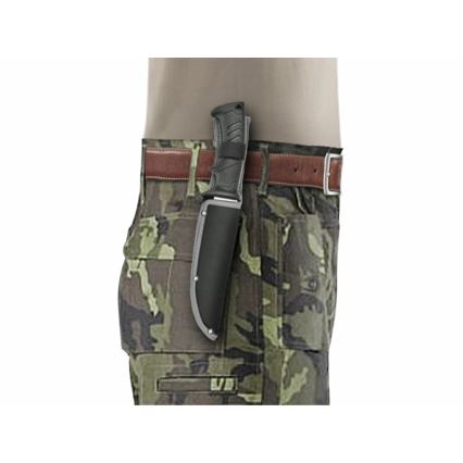 Extol Premium - Hunting knife black/stainless steel 14,5 cm