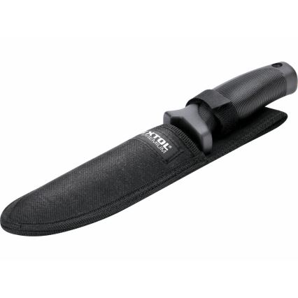 Extol Premium - Hunting knife black/stainless steel 15 cm