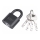 Extol Premium - Metal padlock 40 mm black