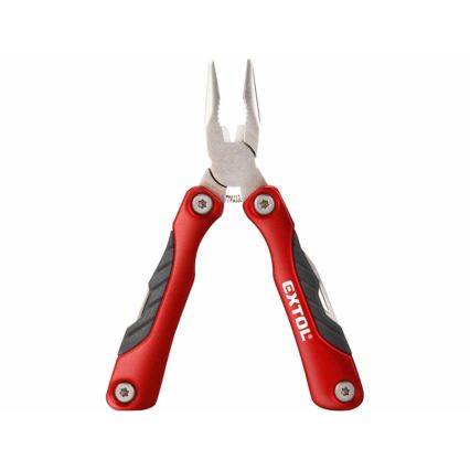 Extol Premium - Multifunctional pocket pliers with tools 9in1 stainless steel