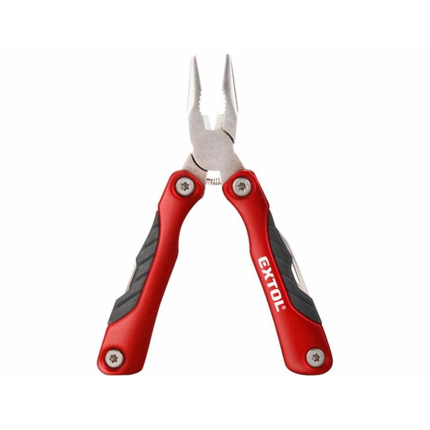 Extol Premium - Multifunctional pocket pliers with tools 9in1 stainless steel