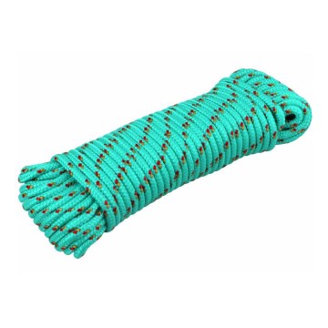 Extol Premium - Polypropylene braided cord 3mm x 20m turquoise