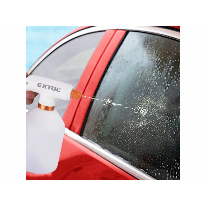 Extol Premium - Rechargeable cordless sprinkler 1l 2000 mAh
