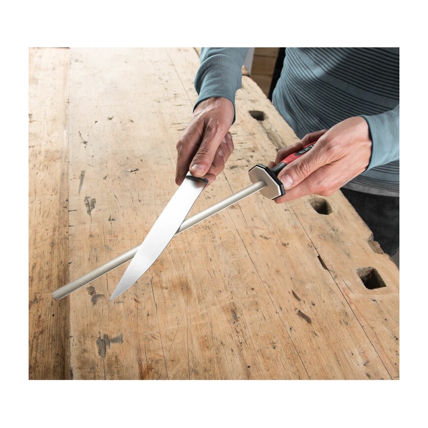 Extol Premium - Sharpening steel with a layer of diamond dust 26 cm P400