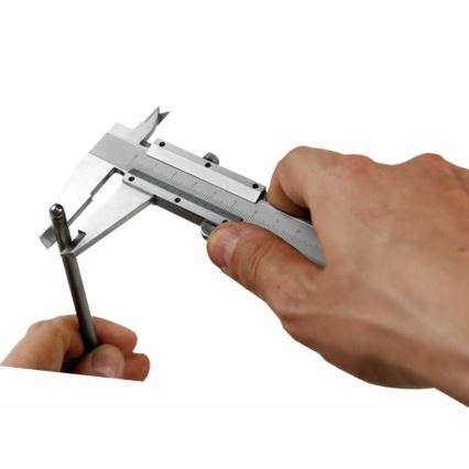 Extol Premium - Sliding metal measure 0-150 mm