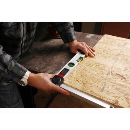 Extol Premium - Spirit level with digital protractor 1xCR2032 305 mm