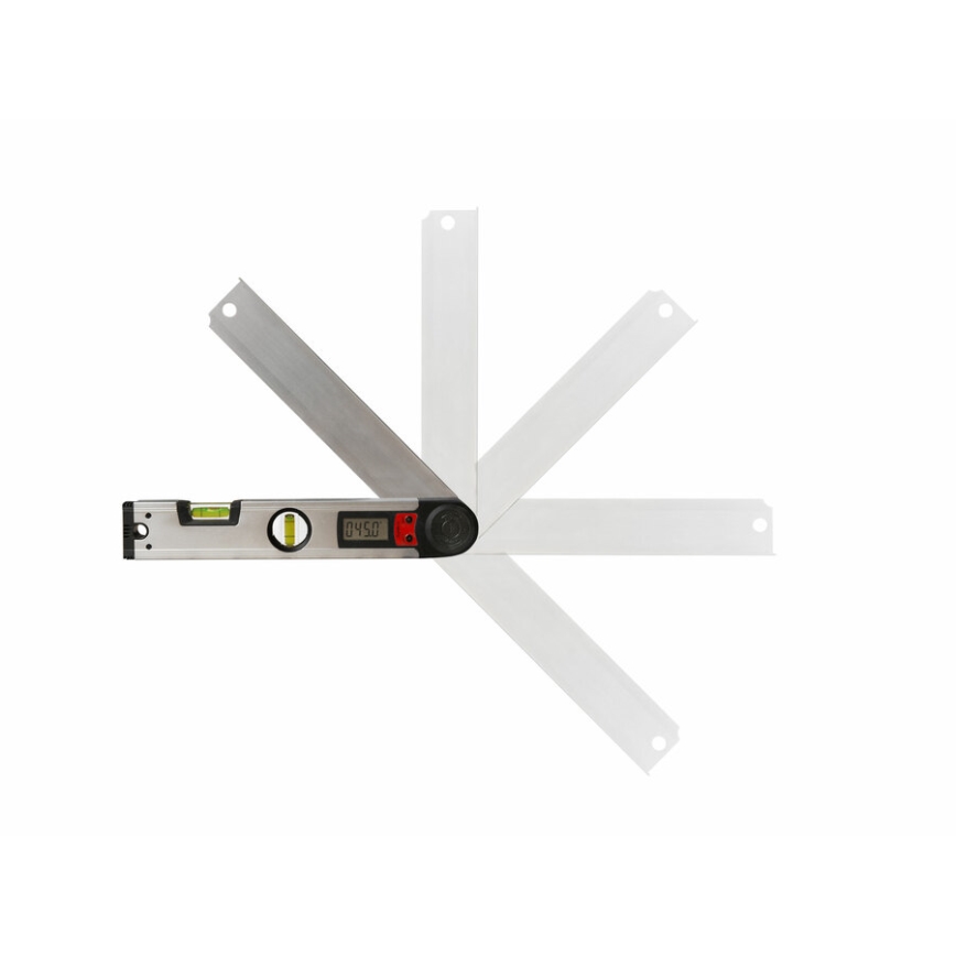 Extol Premium - Spirit level with digital protractor 1xCR2032 305 mm