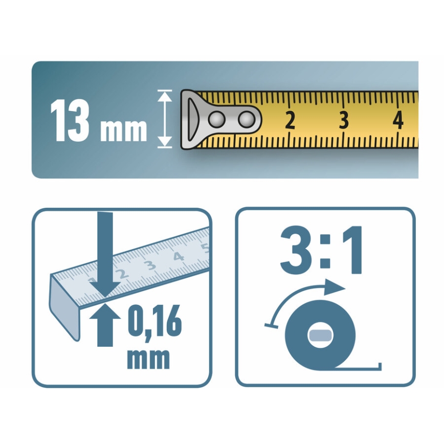 Extol Premium - Steel band 30 m
