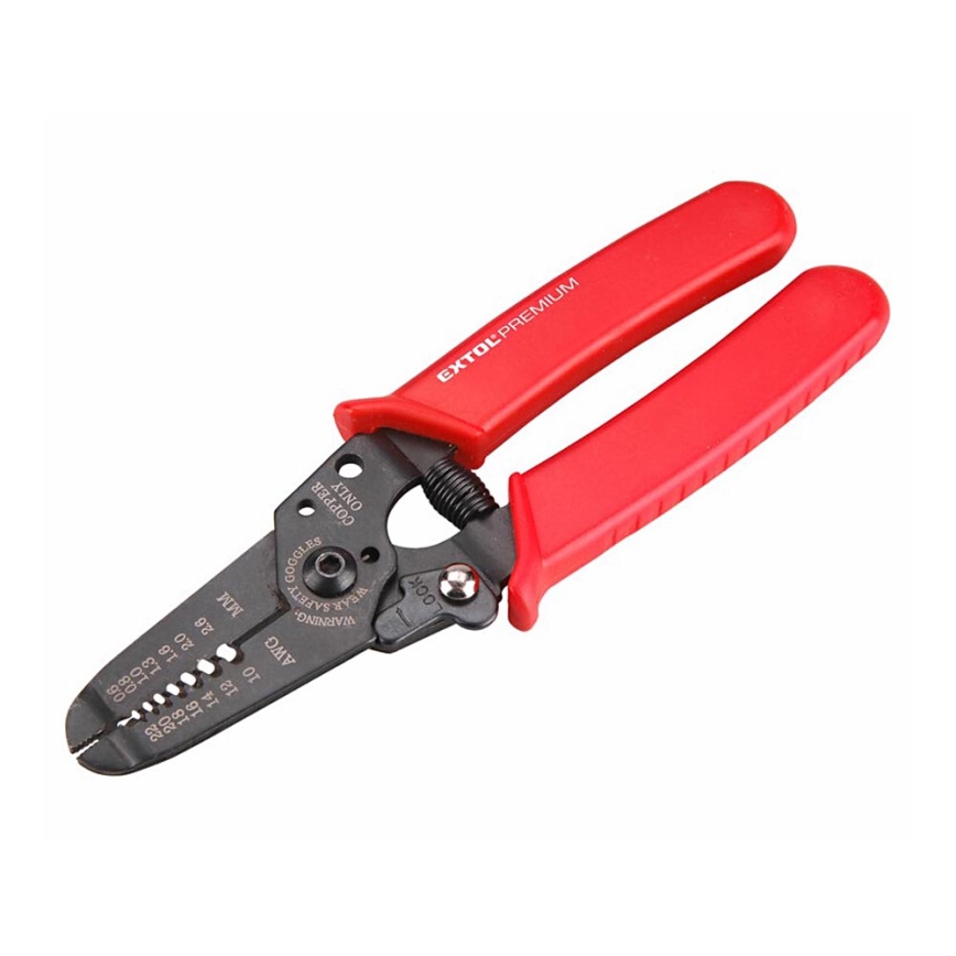 Extol Premium - Stripping/splitting pliers for wires 165 mm