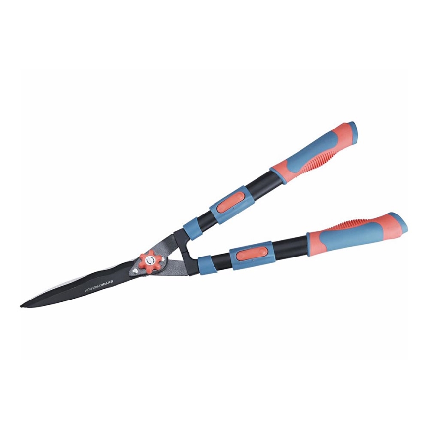 Extol Premium - Telescopic shears for hedges with wavy blade 690-890 mm