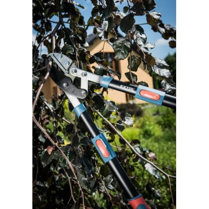 Extol Premium - Telescopic transmission anvil shears for branches 670-940 mm