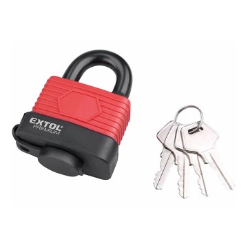 Extol Premium - Waterproof padlock 50 mm