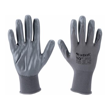 Extol Premium - Work gloves size 10" grey