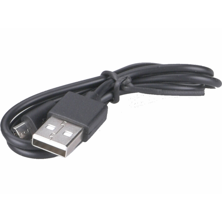 Extol - LED Rechargeable Headlamp with Sensor and Red Light LED/3W/1200 mAh/3,7V Orange/Black