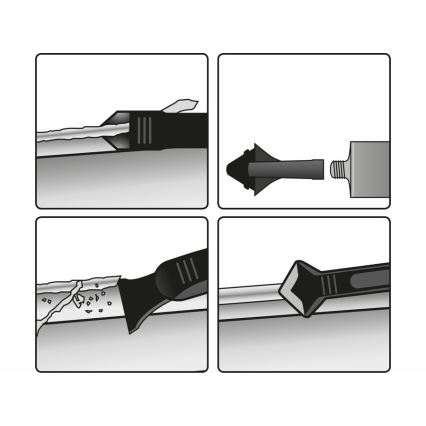 Extol - Set for puttying 8 pcs