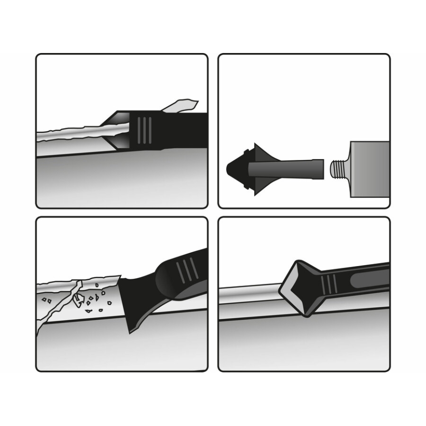 Extol - Set for puttying 8 pcs