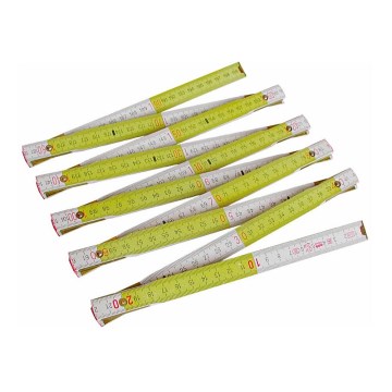 Extol - Wooden folding meter 2 m
