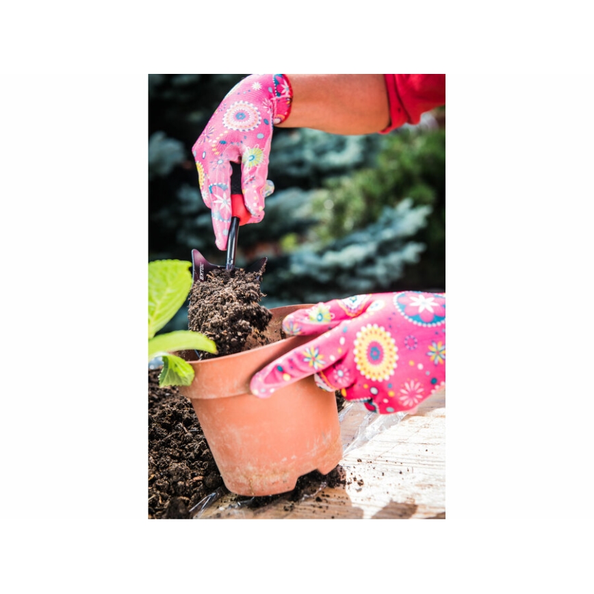 Extol - Work gloves size 7" pink