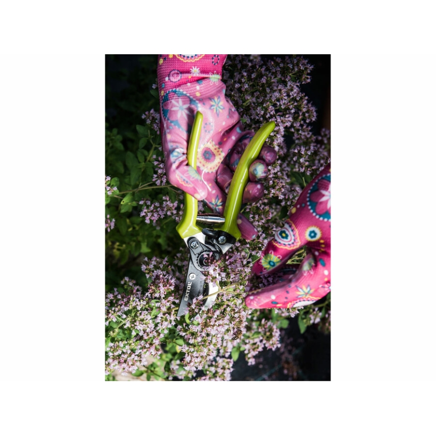 Extol - Work gloves size 7" pink