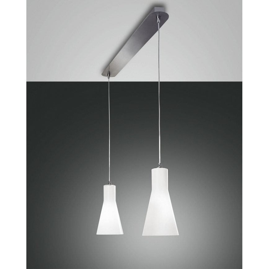 Fabas 2753/46/138 - Chandelier on a string DIANA 2xE27/60W/230V