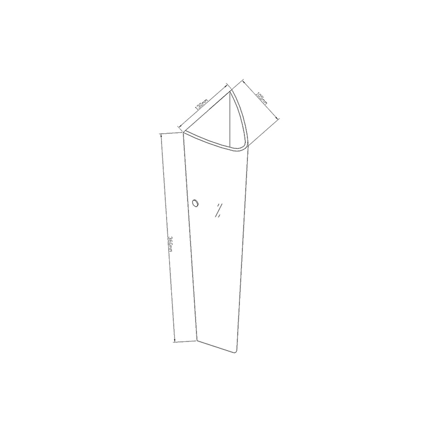 Fabas Luce 2523-21-102 - Wall light DEDALO 1xE27/75W/230V white
