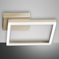 Fabas Luce 3394-21-225 - LED Dimmable ceiling light BARD LED/22W/230V 3000K gold