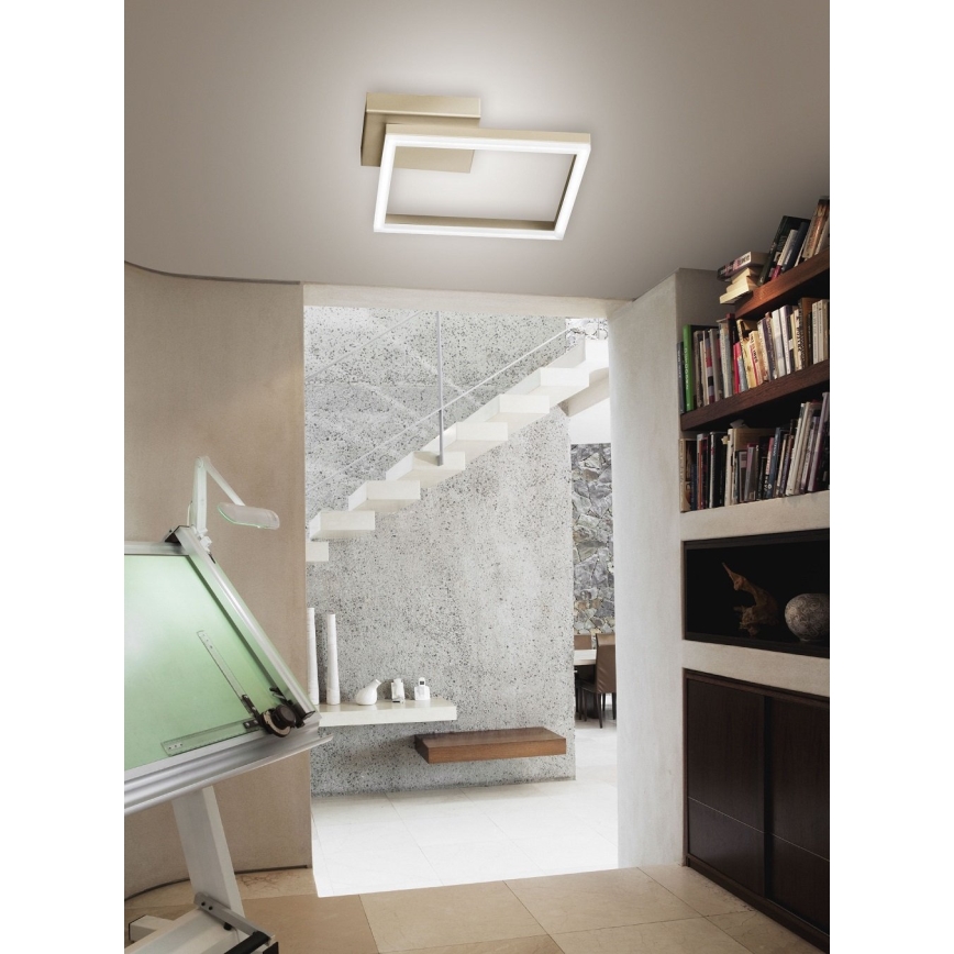Fabas Luce 3394-21-225 - LED Dimmable ceiling light BARD LED/22W/230V 3000K gold