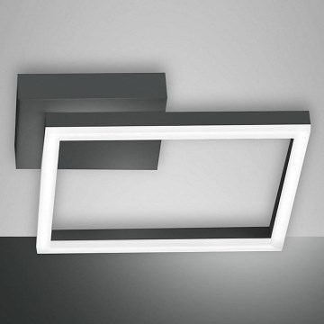 Fabas Luce 3394-21-282 - LED Dimmable ceiling light BARD LED/22W/230V 3000K anthracite