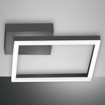 Fabas Luce 3394-23-282 - LED Dimmable ceiling light BARD LED/22W/230V 4000K anthracite