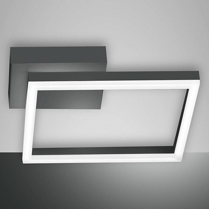 Fabas Luce 3394-23-282 - LED Dimmable ceiling light BARD LED/22W/230V 4000K anthracite