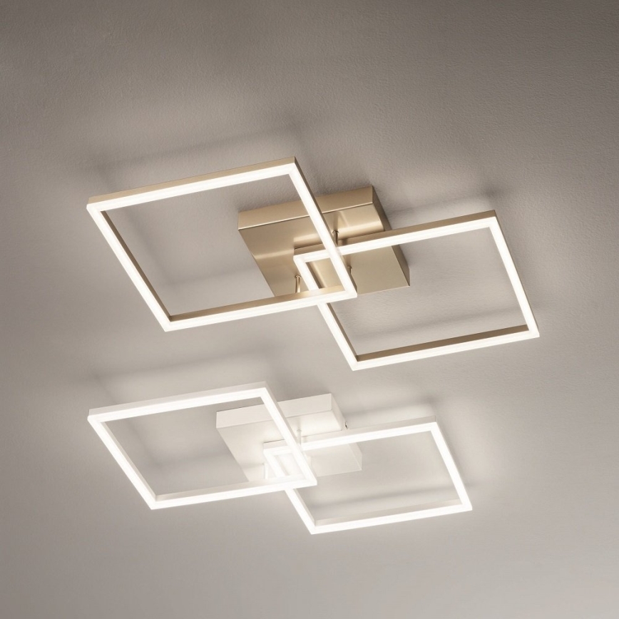 Fabas Luce 3394-65-102 - LED Dimmable ceiling light BARD LED/52W/230V 3000K white