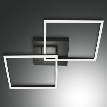 Fabas Luce 3394-65-282 - LED Dimmable ceiling light BARD LED/52W/230V 3000K anthracite