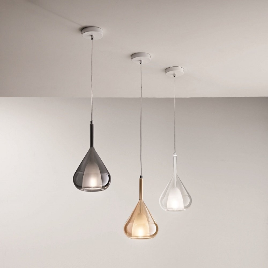 Fabas Luce 3481-40-125 - Chandelier on a string LILA 1xE27/40W/230V gold