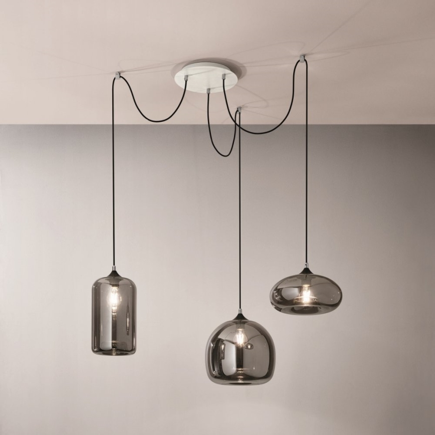 Fabas Luce 3496-47-126 - Chandelier on a string FIONA 3xE27/60W/230V