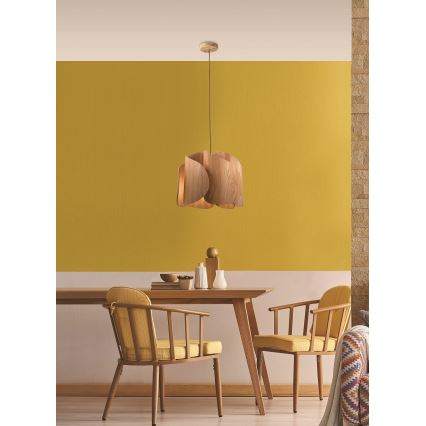Fabas Luce 3672-40-132 - Chandelier on a string PEVERO 1xE27/40W/230V wood