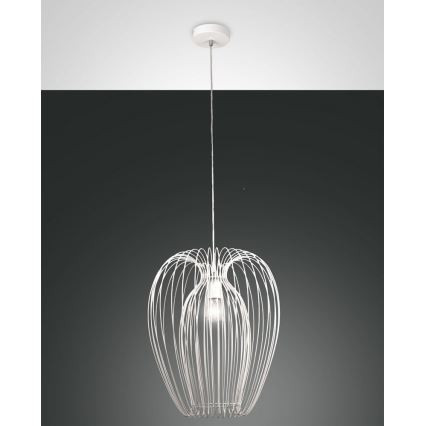 Fabas Luce 3677-45-102 - Chandelier on a string CAMP 1xE27/40W/230V white