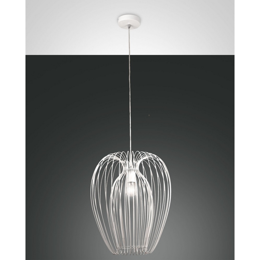 Fabas Luce 3677-45-102 - Chandelier on a string CAMP 1xE27/40W/230V white