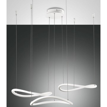 Fabas Luce 3711-47-102 - LED Chandelier on a string TIRRENO 3xLED/20W/230V